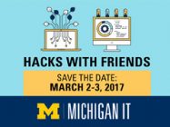 Hacks with friends. Save the date. March 2-3, 2017.