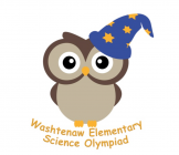 WESO logo. Cartoon owl wearing wizard cap.