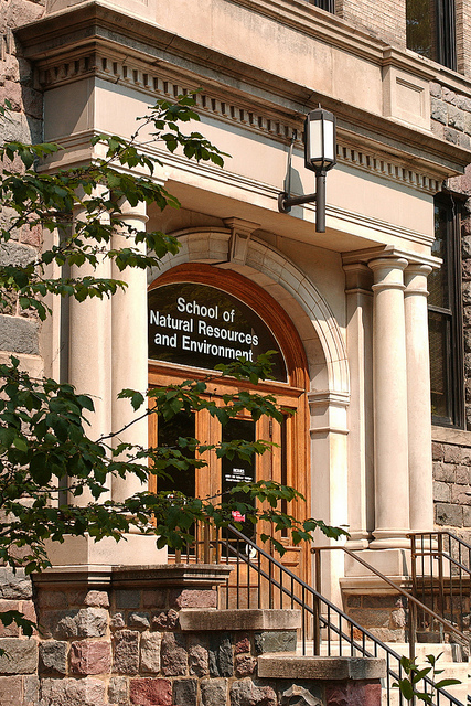 SNRE Dana Building main entrance