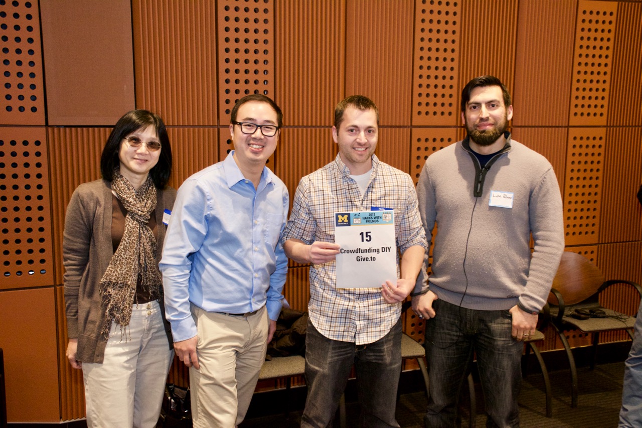 Team Crowdfunding DIY, Hacks With Friends 2017 Finalists