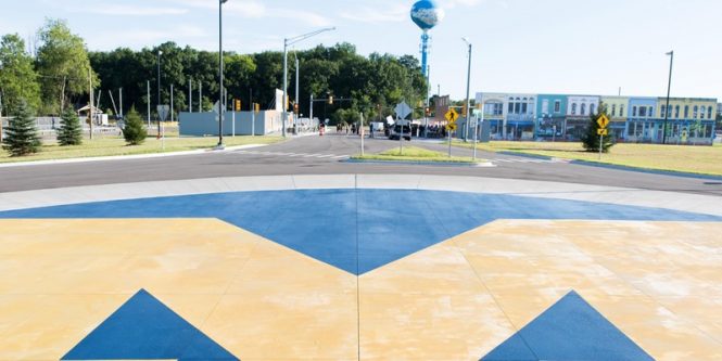 Mcity roundabout