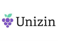 Unizin logo: purple grapes, green leaves, black text that reads "Unizin"