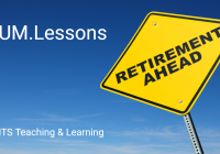 UM.Lessons with Retirement Ahead street sign