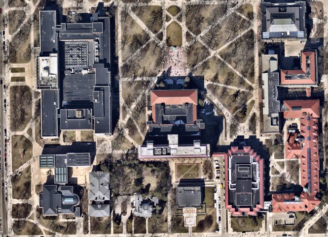 Nearmap aerial imagery of the Diag