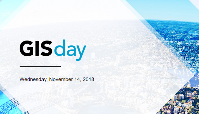 GIS Day, Wednesday, 14 November 2018