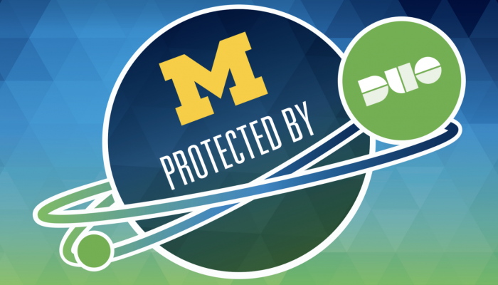 U-M protected by Duo