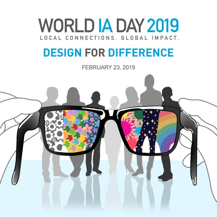 World IA Day 2019. Local Connections, Global Impact. Design for Difference. February 23, 2019