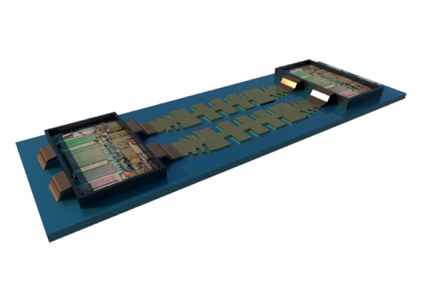 spoof surface plasmon polariton (SSPP) computer chip