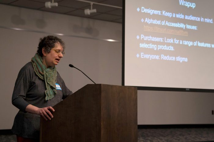 Jane Berliss-Vincent presents key takeaways for designers, purchasers, and everyone else in a talk about universal design