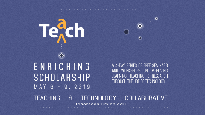 Enriching Scholarship 2019 tout