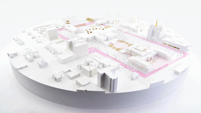 rendering of Detroit Square design