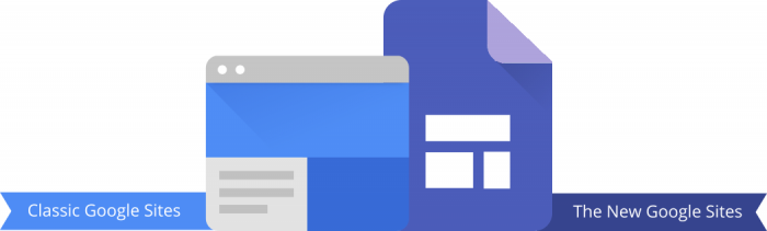 classic google sites, the new google sites