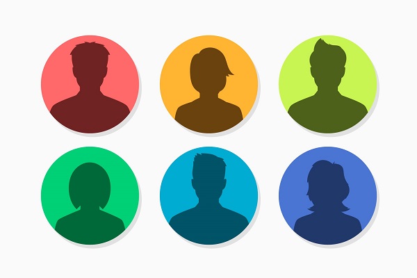 collection of multi-colored avatars