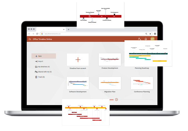 office timeline online