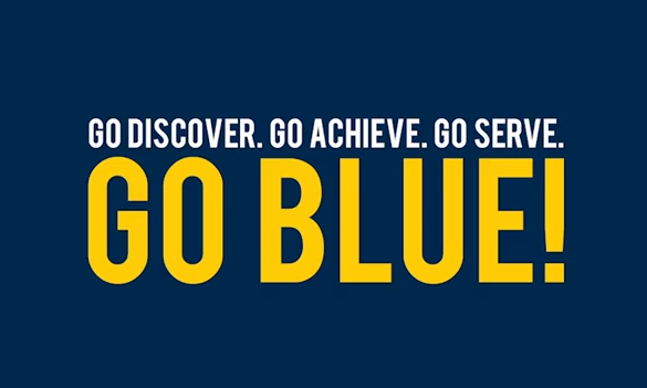 GO DISCOVER. GO ACHIEVE. GO SERVE. GO BLUE.