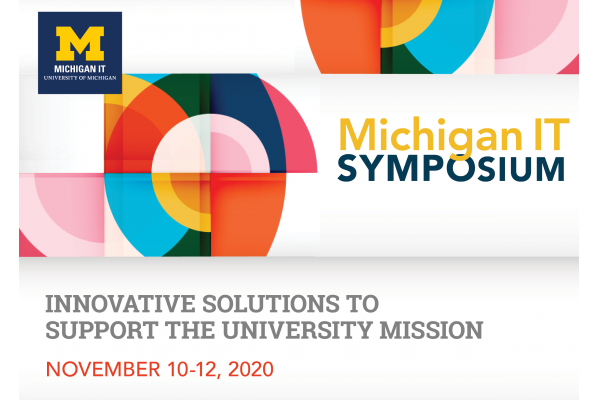 Masthead for the Michigan IT Symposium