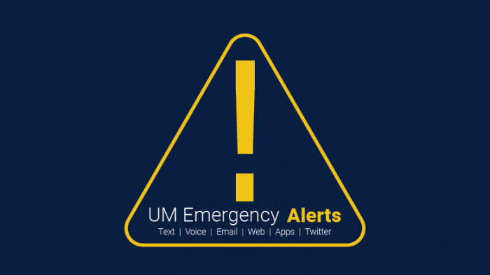 UM Emergency Alerts logo