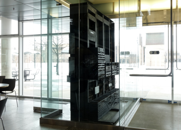 ENIAC on display at U-M.