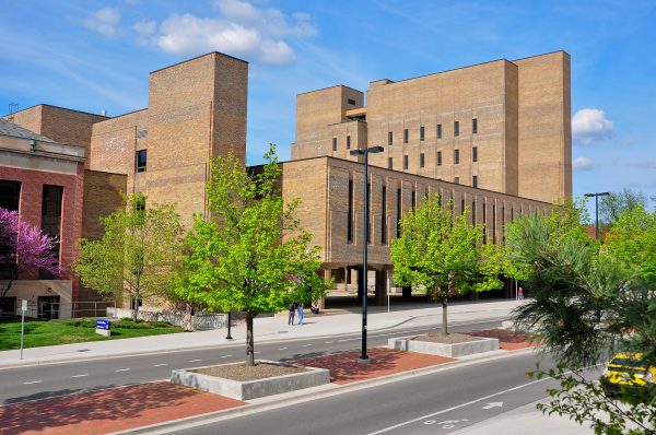 U-M School of Dentistry building in Ann Arbor.