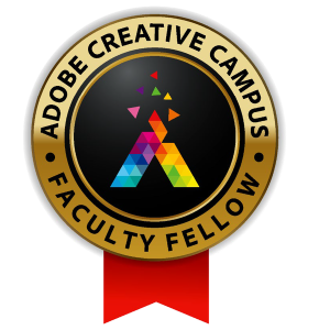 Adobe Creative Campus faculty fellow decorative image.