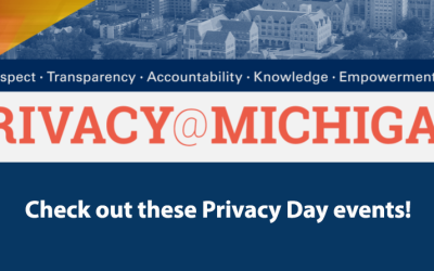 Privacy at Michigan: Check out these Privacy Day events!