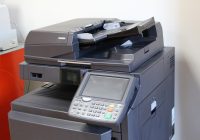 A partial pic of a copier