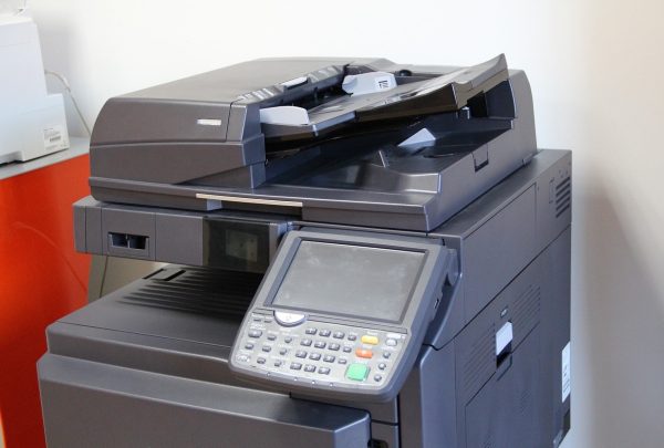 A partial pic of a copier