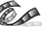 Unraveled film reel