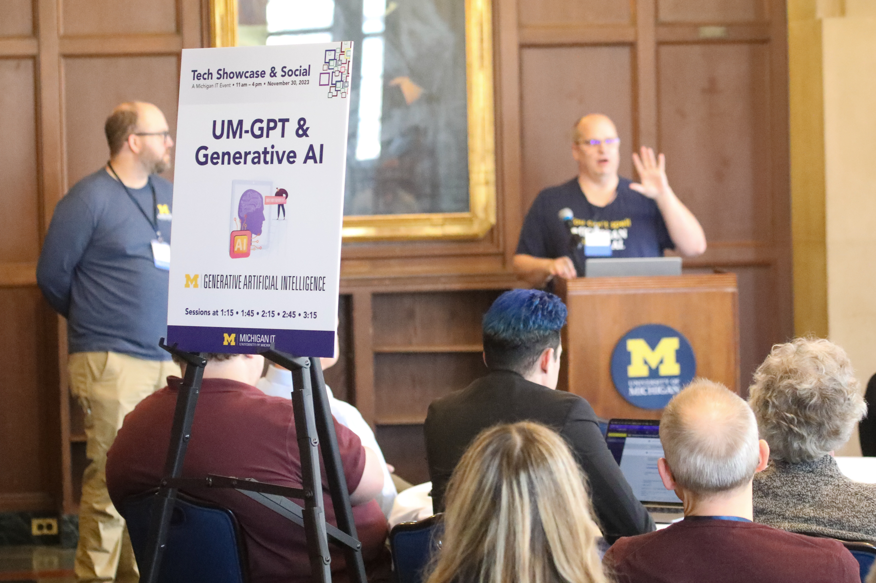 U-M GPT Workshop in progress