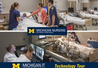 U-M Nursing students in the Clinical Learning Center
