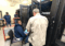 Thili Rajarantne setting up hospital servers