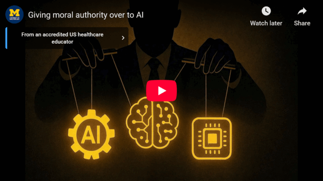 Giving moral authority over to AI