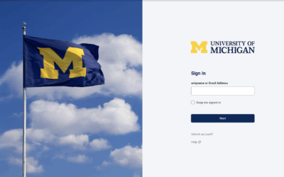 A new sign-in experience is coming to your UMICH account