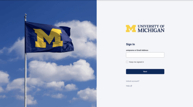 A new sign-in experience is coming to your UMICH account
