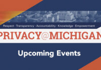 Privacy at Michigan upcoming events
