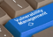 A blue keyboard button with the words vulnerability management.